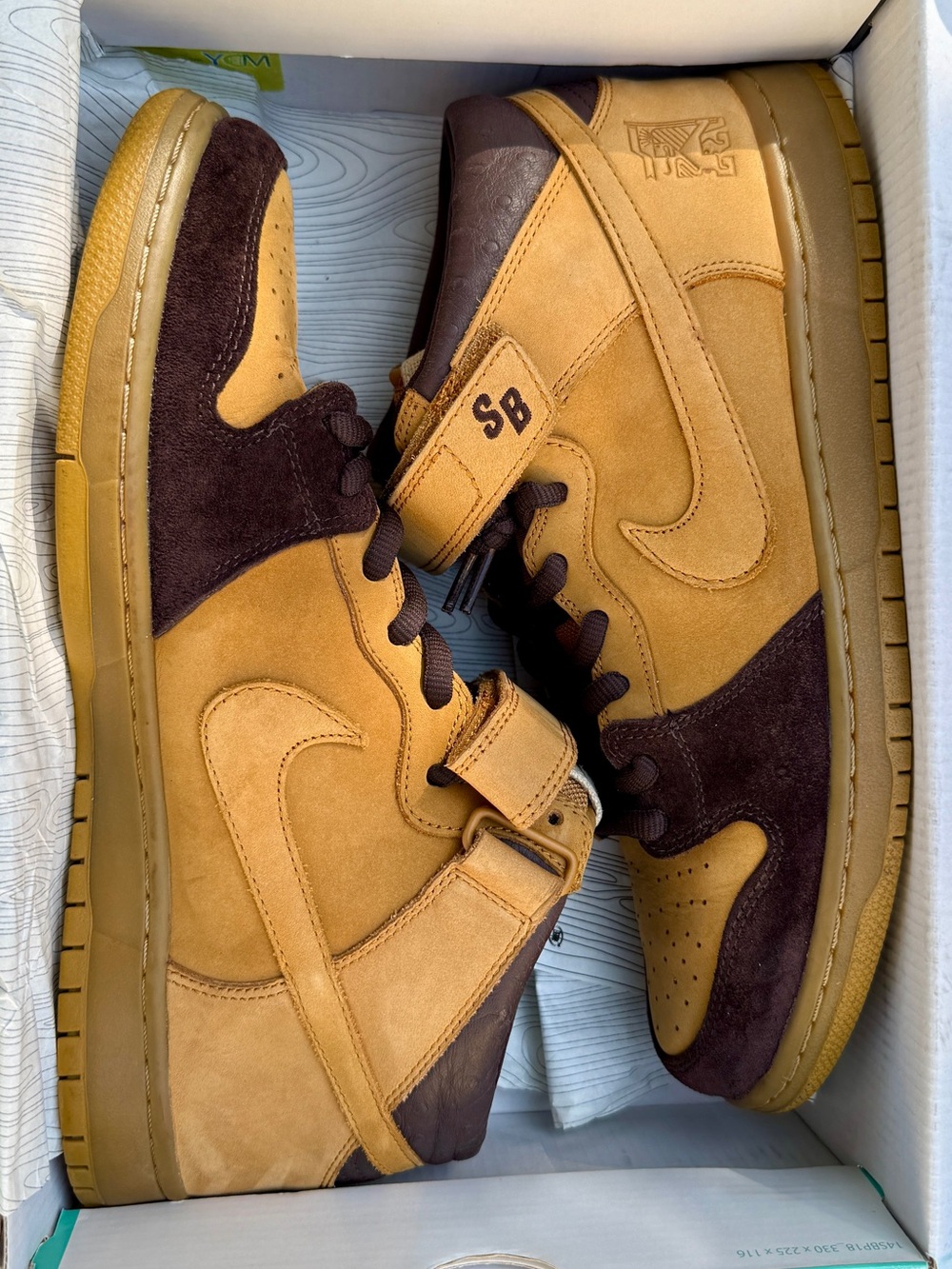 Size 11 - Nike SB Dunk Pro Mid Lewis Marnell- 2018 release- (AJ1445-200)